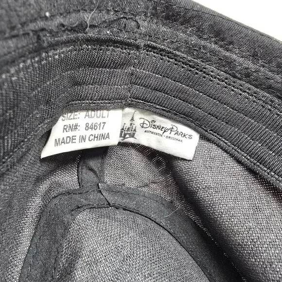 Disney Parks Nightmare Before Christmas Jack Skellington Fedora Hat Cap Adult OS - Picture 6 of 6